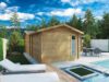 Devon 2 – Hjørne sommerhus med 2 soveværelser / 40 M2 / 70 MM / G0281-2