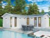 Devon 2 – Hjørne sommerhus med 2 soveværelser / 40 M2 / 70 MM / G0281-3