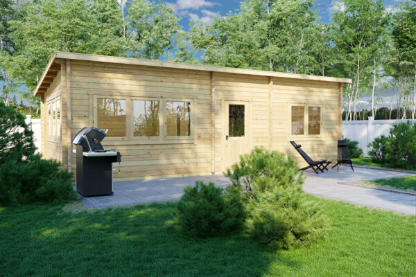 Hansa Holiday J - Sommerhus med et soveværelses 40 M2 70 MM 4,5 X 9 M