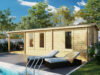 Hansa Holiday Camping - Sommerhus med et soveværelse 18 M2 3 X 9 M 70 MM