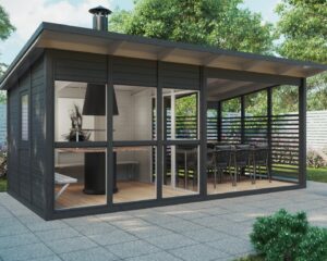 Grillhytte Elias Med Veranda 7 M2 / 5,7 X 2,9 M