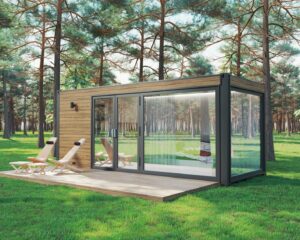 Miljøvenligt TINY HOUSE BLISS 13,2 M2 / 6 x 2,5 m