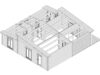 Toledo – Træhytte Med To Soveværelser / 75 m2 / 10 x 10 m / 70 mm / G0400-10